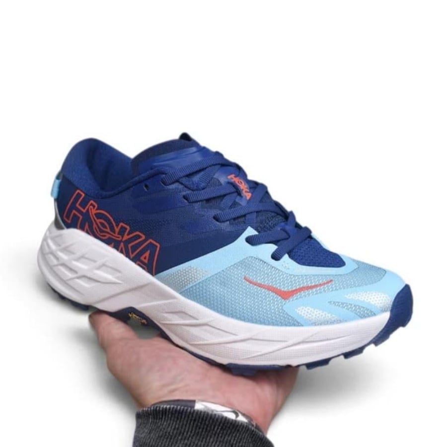 حذاء هوكا سبيدجوت 7 (Hoka Speedgoat 7 ) ازرق فاتح مع كحلي للجنسين