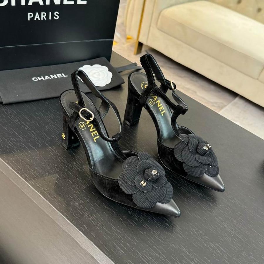 صندل كعب CHANEL شانيل
