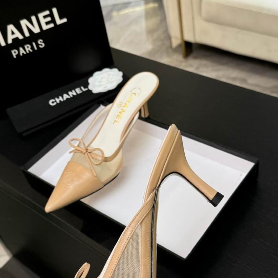 صندل كعب CHANEL شانيل