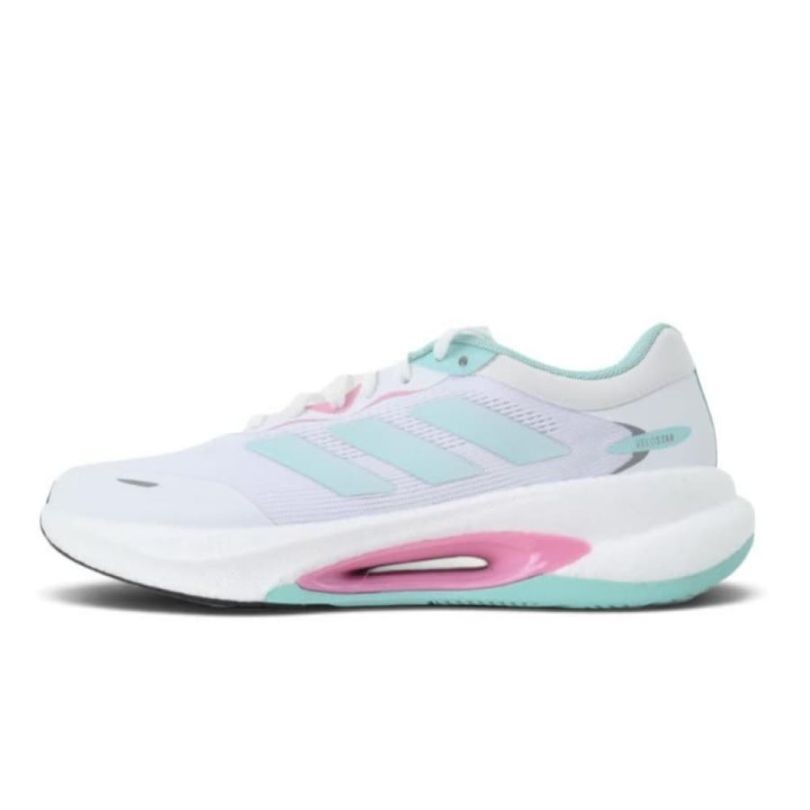 حذاء اديداس  فيلوستار Adidas Velostar ابيض مع زهري نسائي