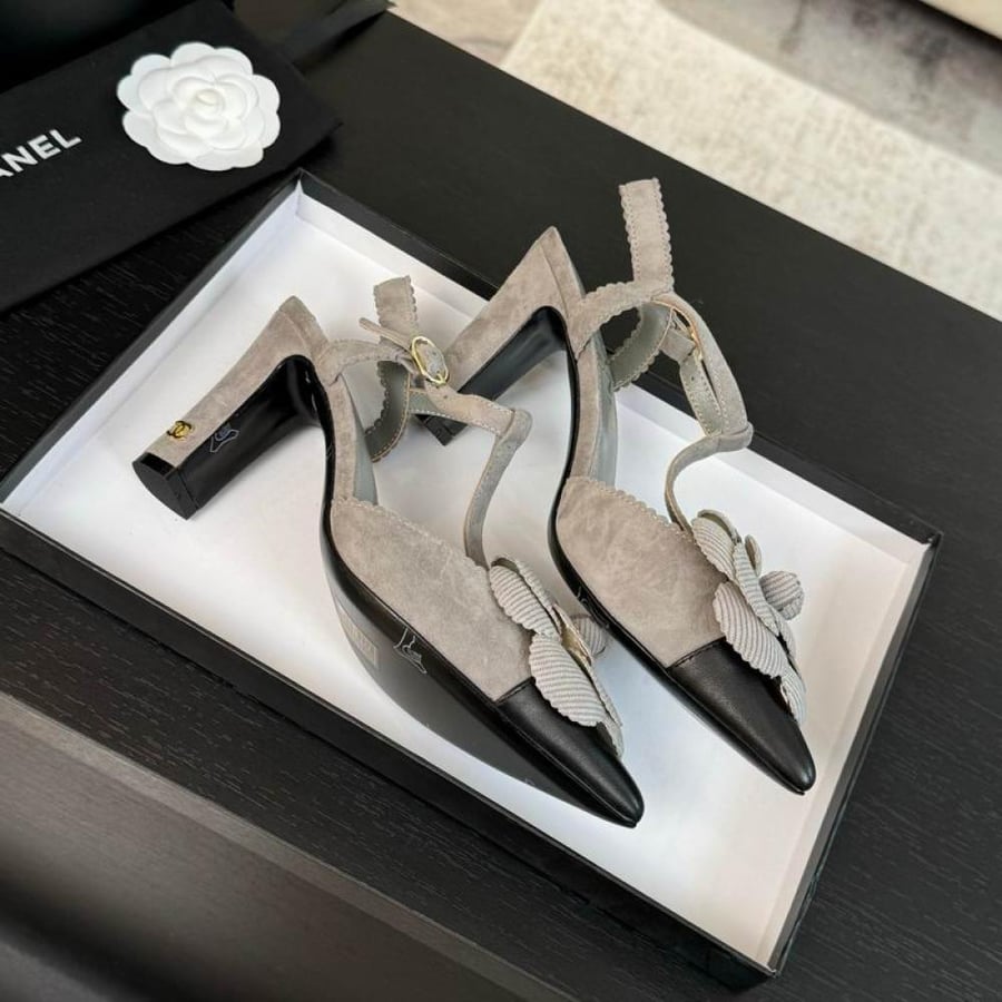 صندل كعب CHANEL شانيل