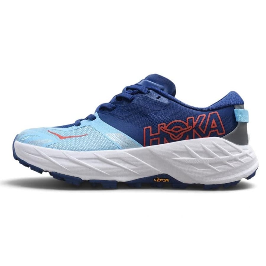 حذاء هوكا سبيدجوت 7 (Hoka Speedgoat 7 ) ازرق فاتح مع كحلي للجنسين