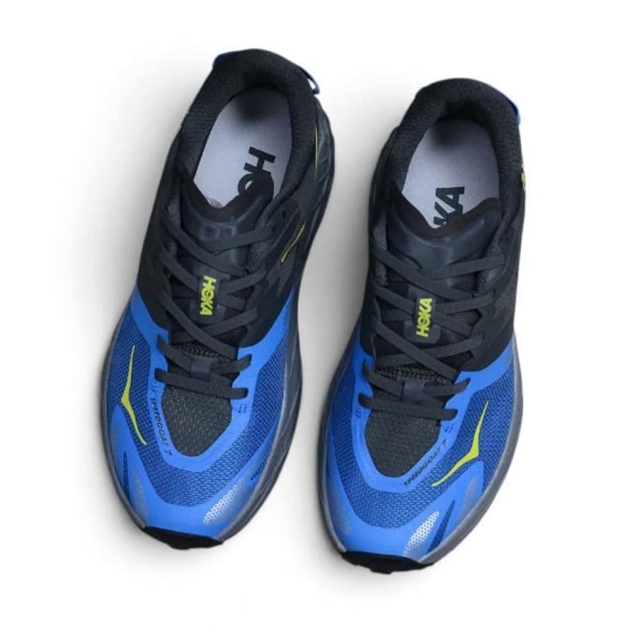 حذاء هوكا سبيدجوت 7 (Hoka Speedgoat 7 ) اسود مع ازرق رجالي