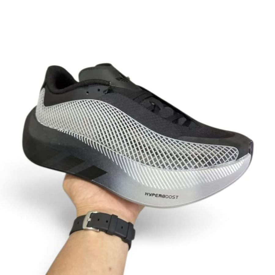 حذاء اديداس هايبربوست إيدج  Adidas Hyperboost Edg ابيض واسود للجنسين