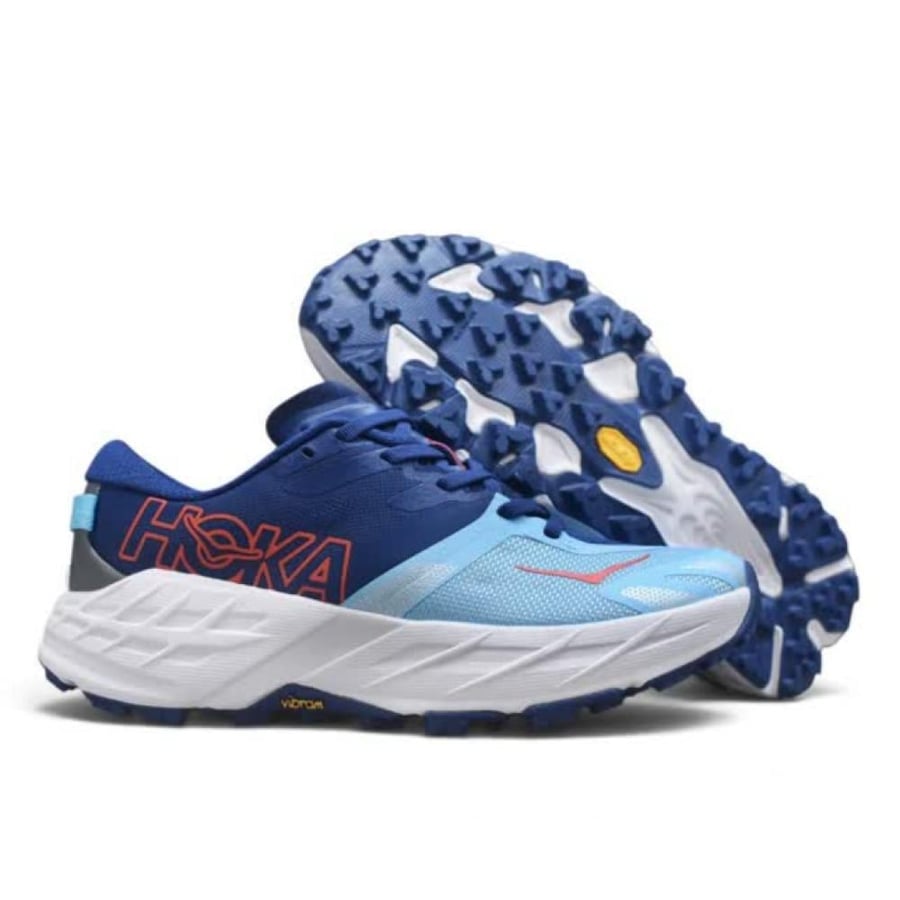 حذاء هوكا سبيدجوت 7 (Hoka Speedgoat 7 ) ازرق فاتح مع كحلي للجنسين