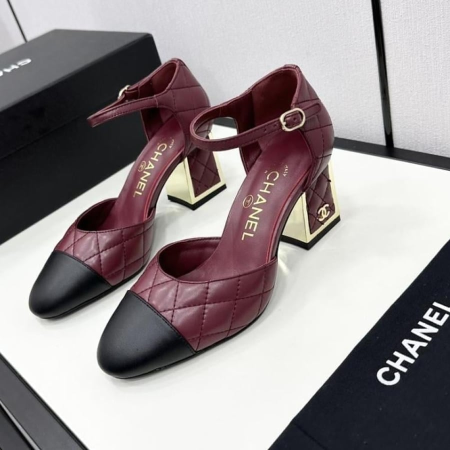 صندل كعب CHANEL شانيل