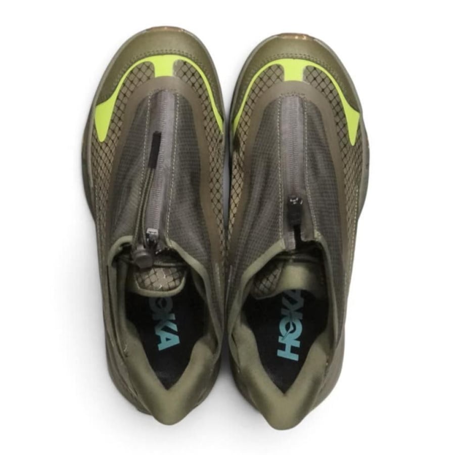 حذاء هوكا بروجكت ترانسبورت HOKA PROJECT TRANSPORT زيتي للجنسين