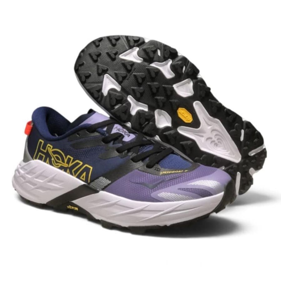 حذاء هوكا سبيدجوت 7 (Hoka Speedgoat 7 ) بنفسجي مع كحلي للجنسين