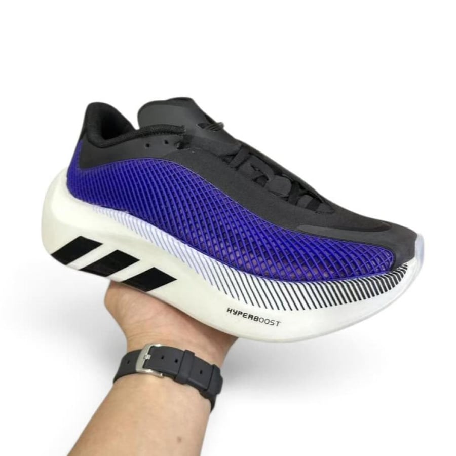 حذاء اديداس هايبربوست إيدج  Adidas Hyperboost Edg ازرق واسود للجنسين
