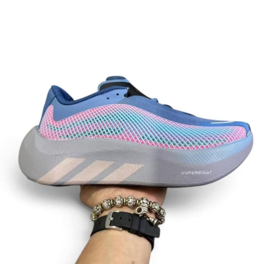 حذاء اديداس هايبربوست إيدج Adidas Hyperboost Edg ازرق مع رمادي للجنسين