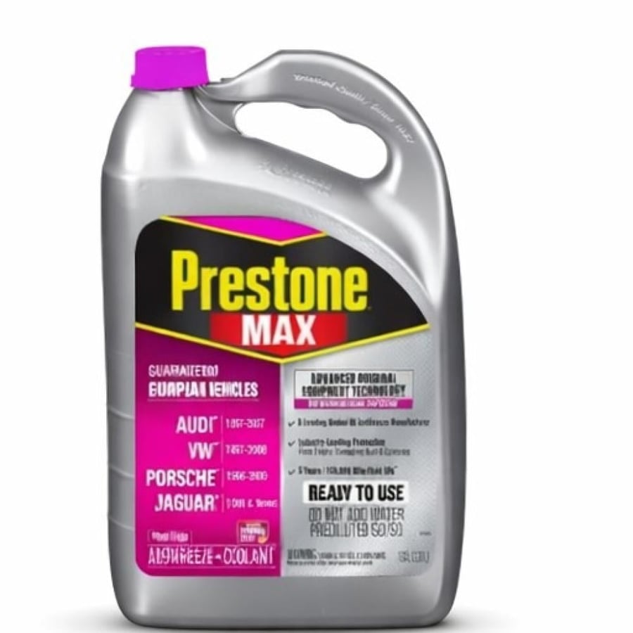 ماء رديتر بريستون ماكس للسيارات الأوروبية وردي – Prestone® MAX European Vehicles (Pink) Antifreeze + Coolant