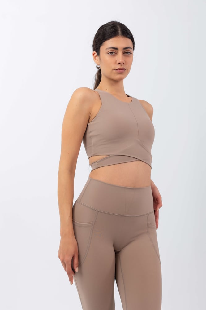 Aura Line Bra -Mocha