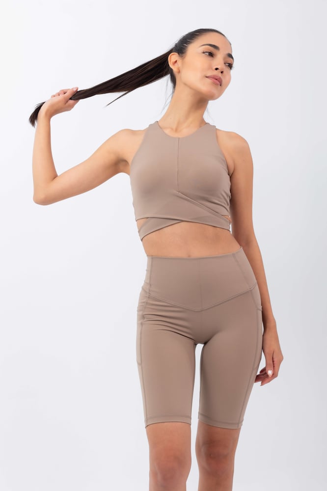 Aura Line Bra -Mocha