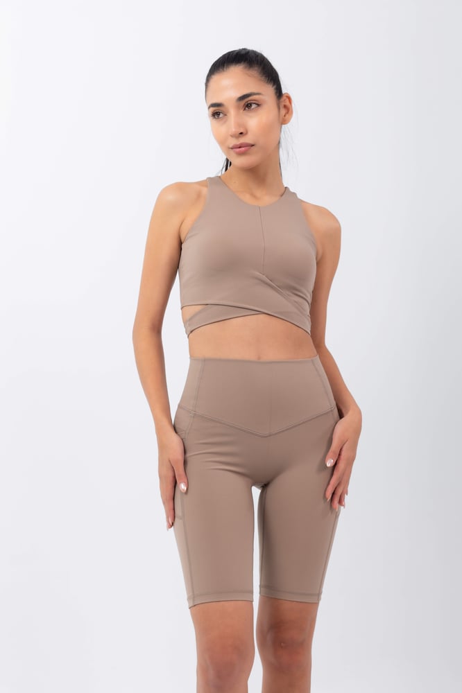 Aura Line Bra -Mocha