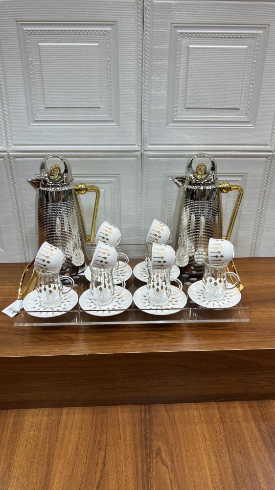 عرض خاص طقم ضيافة 21 قطعة فاخرة