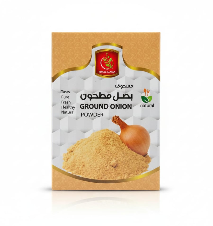 مسحوق بصل مطحون