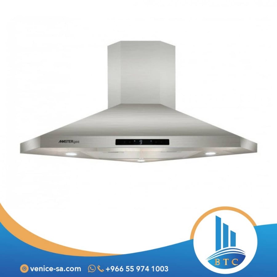 شفاط مطبخ زاوية 70سم قوة 1200 لمس MASTERgas صيني
