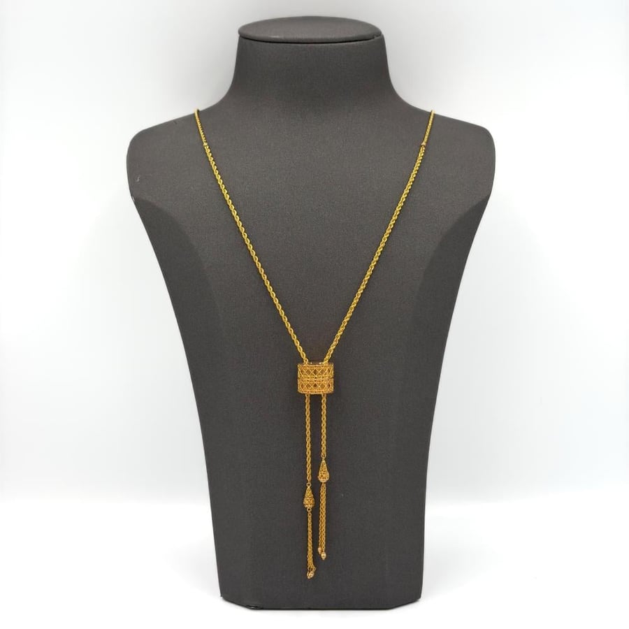 Pure 21-karat gold prayer bead