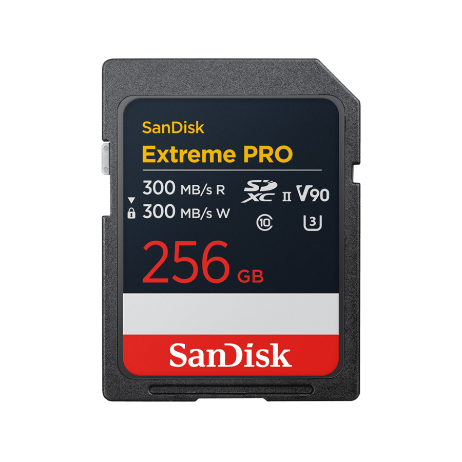 ذاكرة كاميرا 256 جيجا من شركة SANDISK