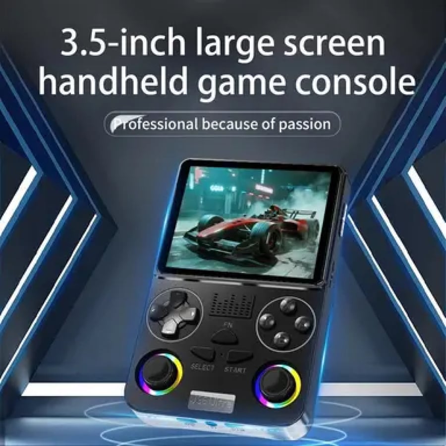 جهاز العاب محمول قيمنج كونسل جي 36 الترا 3.5 انش Retro J36 ultra Handheld Video Game Console