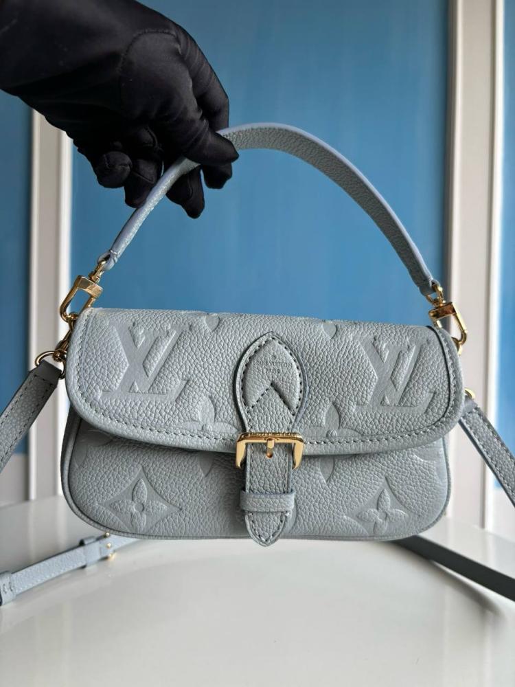 Louis Vuitton Nano Diane Blue — شنطة لويس فويتون