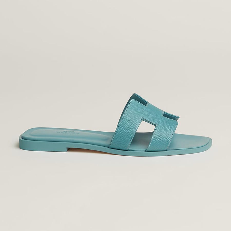 Hermès Oran Sandal Teal — صندل هيرمس