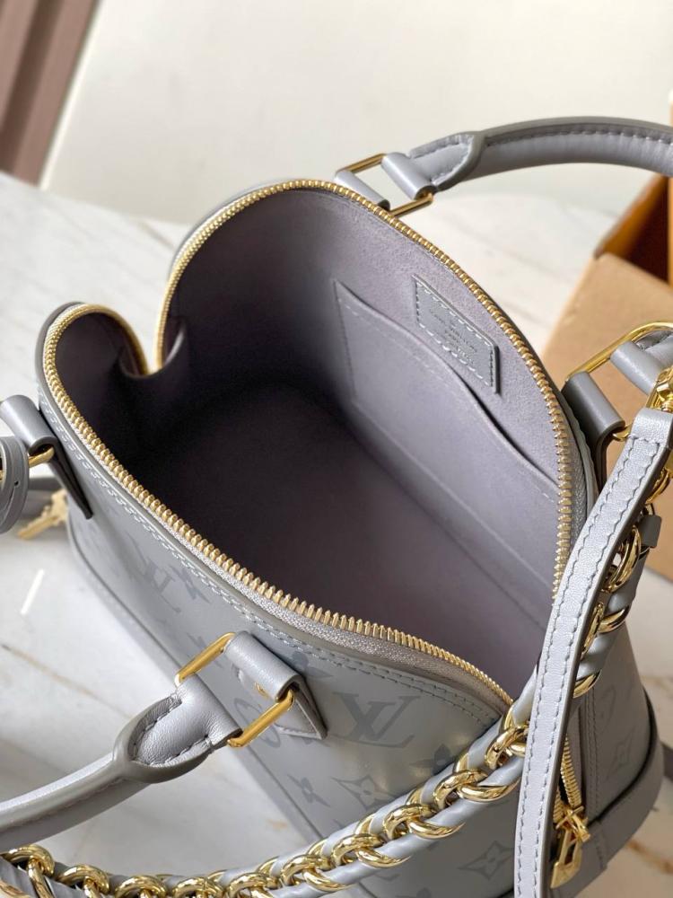 Louis Vuitton Alma BB Ink Grey — شنطة لويس فويتون