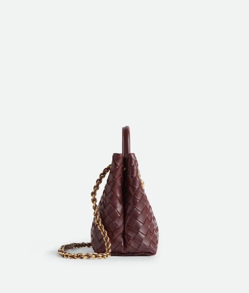 Bottega Veneta Small Andiamo Chain Burgundy — بوتيغا أنديامو