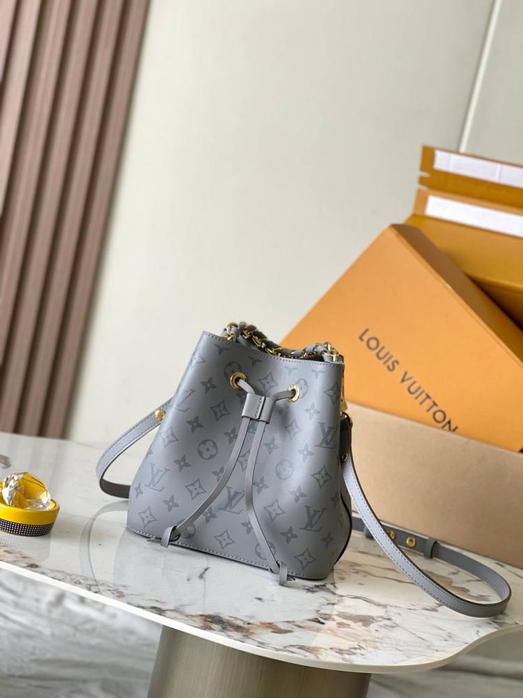 Louis Vuitton NeoNoe BB Ink Grey — شنطة لويس فويتون