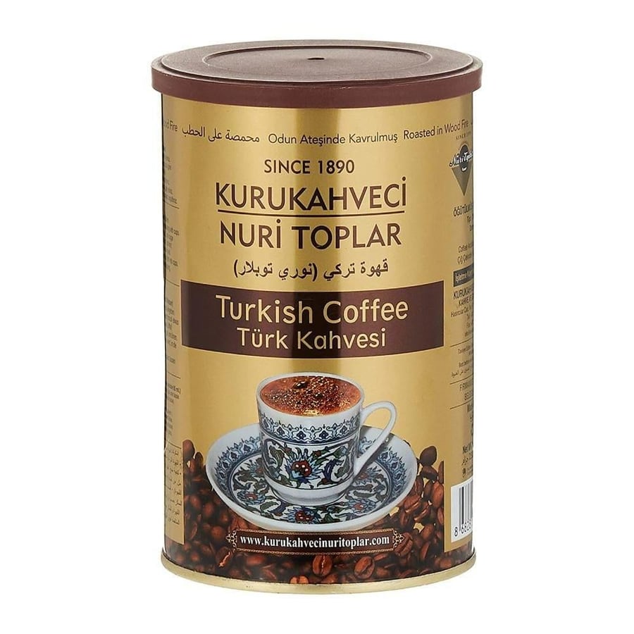 Turkish coffee Nuri Toplar roasted on firewood