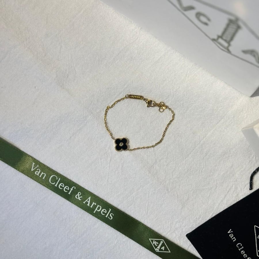 VC black bracelet