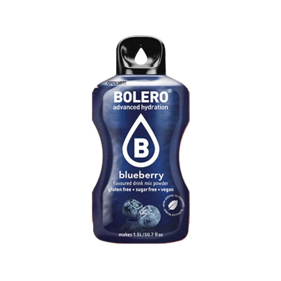 منكهات الماء بوليرو 12 حبة - نكهة blue berry