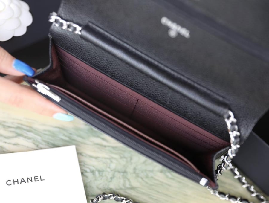 Chanel WOC Caviar Leather