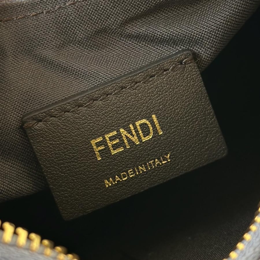 Fendigraphy mini bag blue