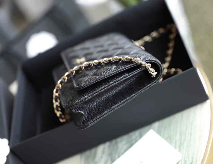 Chanel WOC Caviar Leather