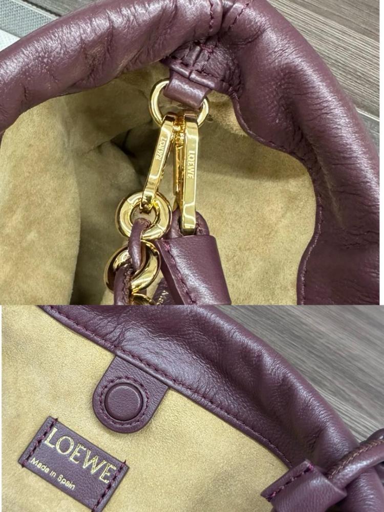 Mini Flamenco purse in mellow nappa lambskin