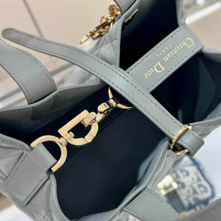 Small Dior Toujours Vertical Tote Bag