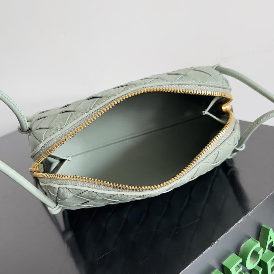 Concert Pouch in Intrecciato Leather
