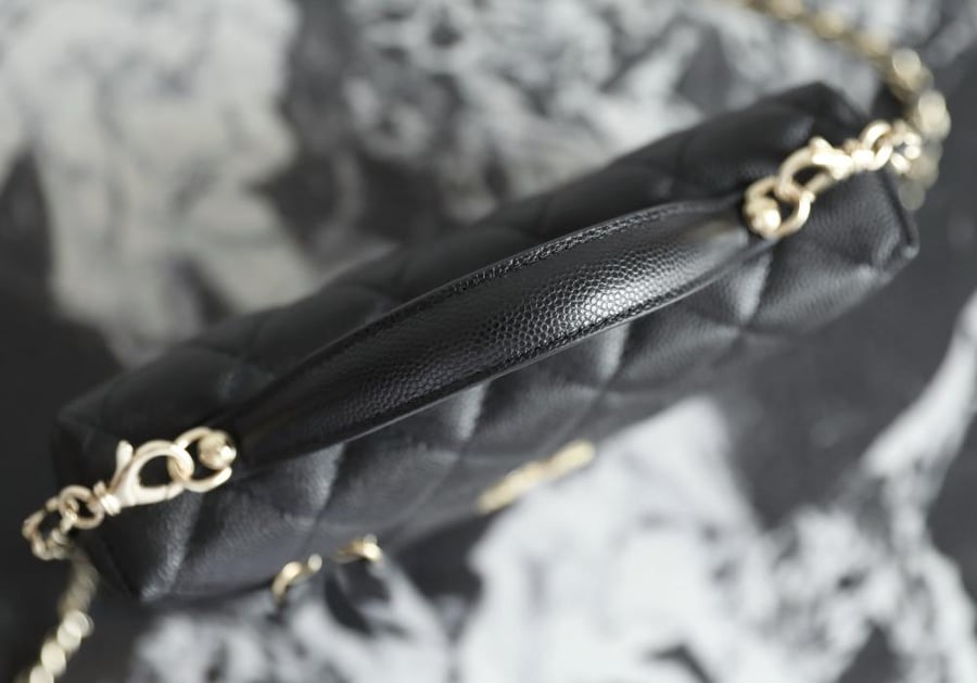 Chanel Vanity with Chain caviar leather