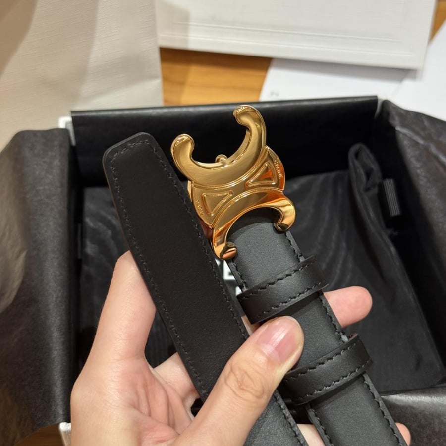Gold Celine Belt