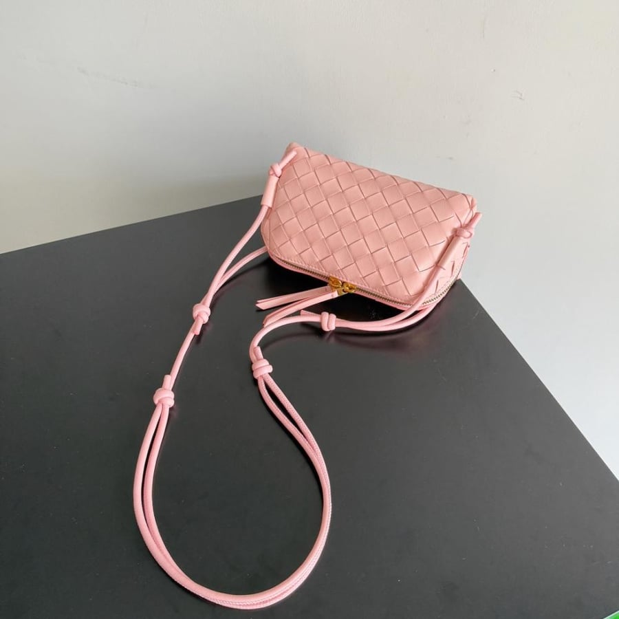 Concert Pouch in Intrecciato Leather