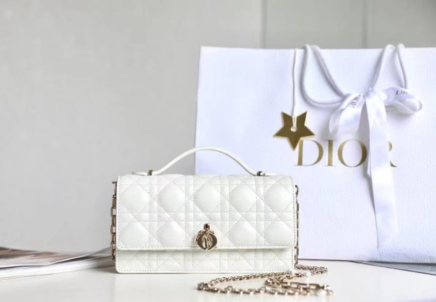 Lady dior clutch
