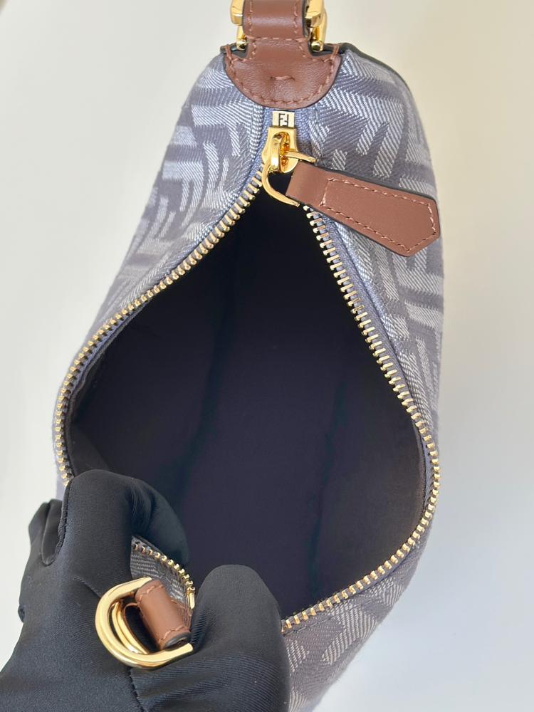 Fendigraphy mini bag blue