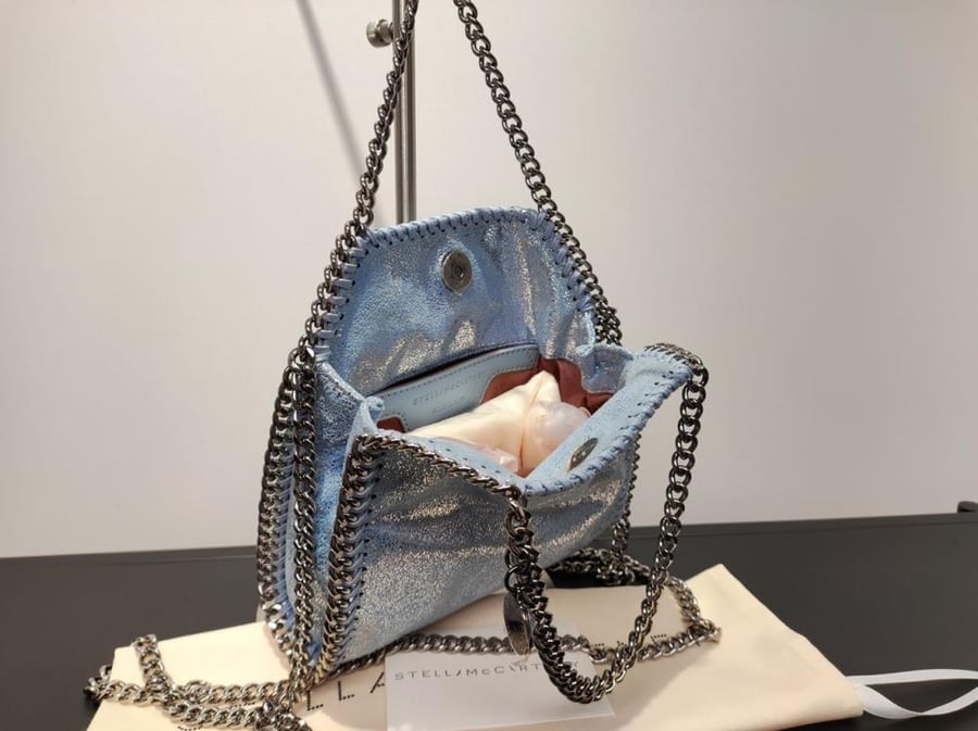 Falabella Pearl Tiny Tote Bag