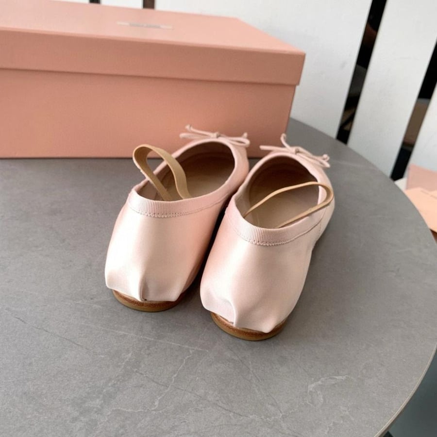 Ballet flats miumiu