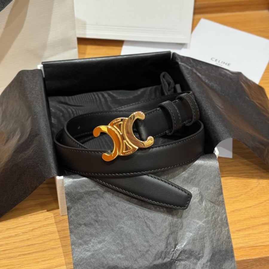 Gold Celine Belt