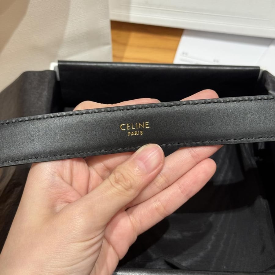 Gold Celine Belt