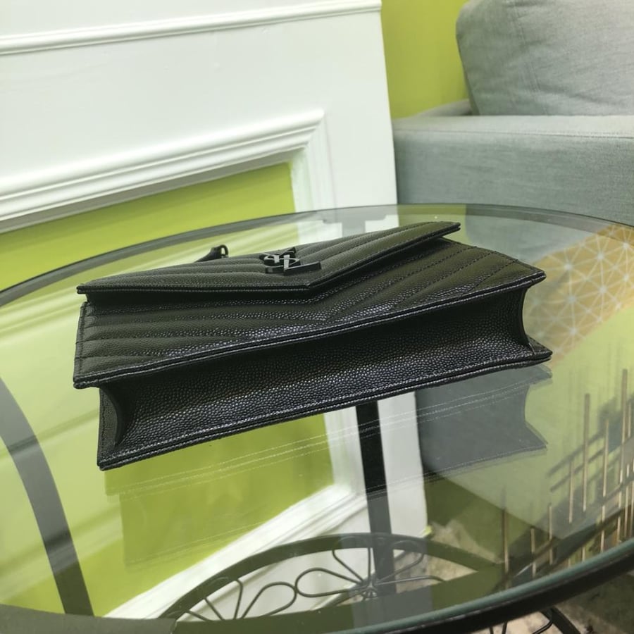 YSL Cassandre envelope chain wallet