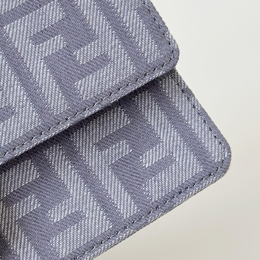 Baguette Wallet Fendi Denim