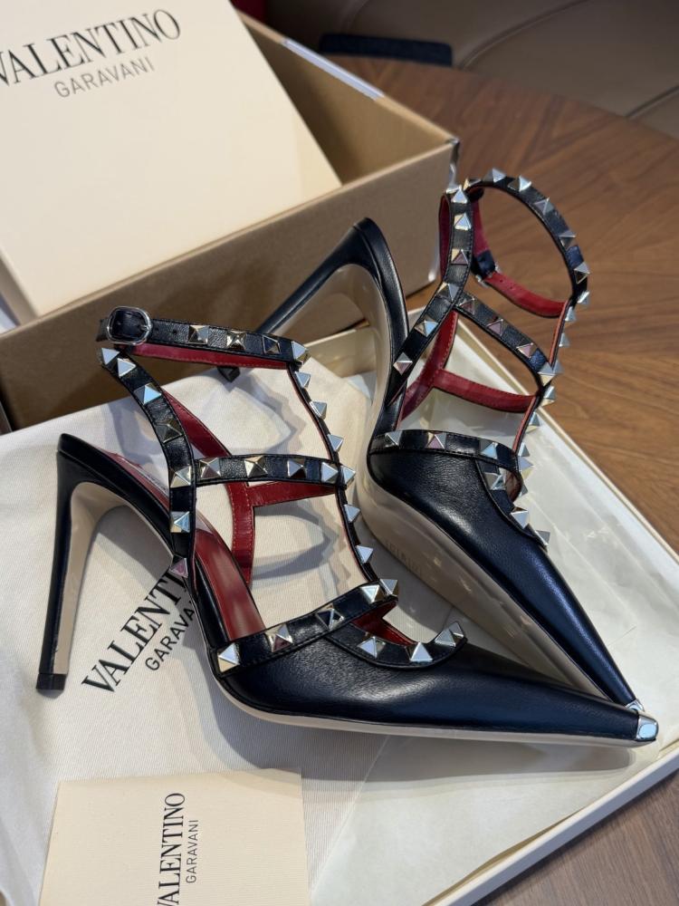 Rockstud 100 Pumps in Kidskin Leather